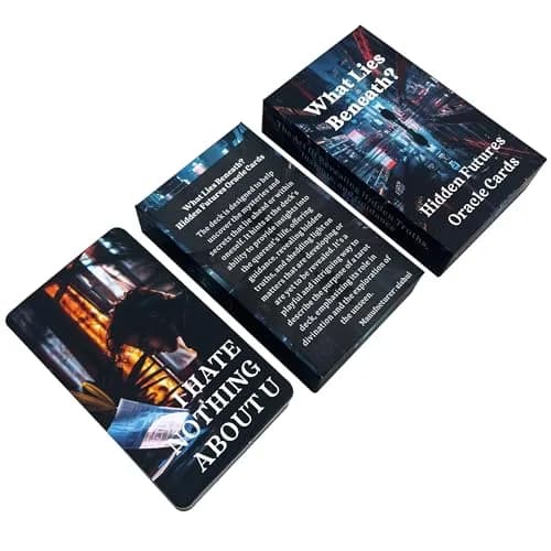 GZXINKE Spill The Beans Oracle Cards 56 Cards (7cm x 12cm) | Revealing Hidden Truths thumbnail 9
