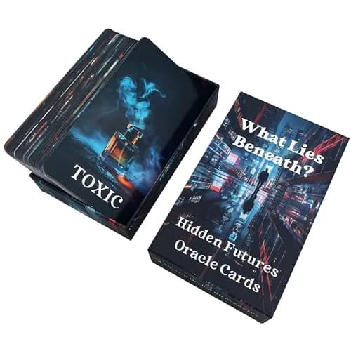 GZXINKE Spill The Beans Oracle Cards 56 Cards (7cm x 12cm) | Revealing Hidden Truths thumbnail 2