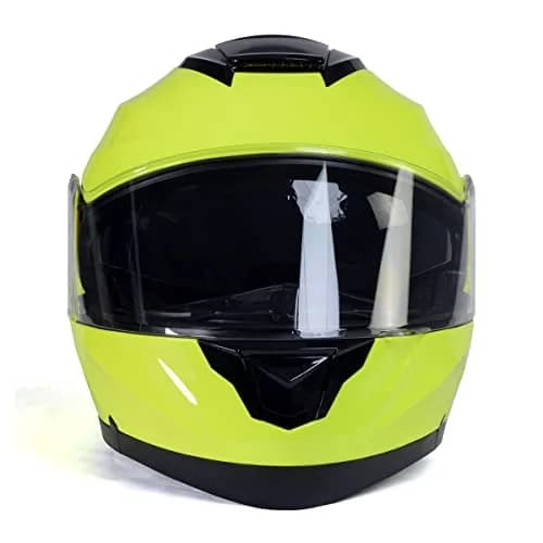 Milwaukee Helmets Advanced Full-Face Motorcycle Modular Helmets for Biker w/Drop Down Visor - XX-Large | DOT FMVSS 218 Certified thumbnail 9