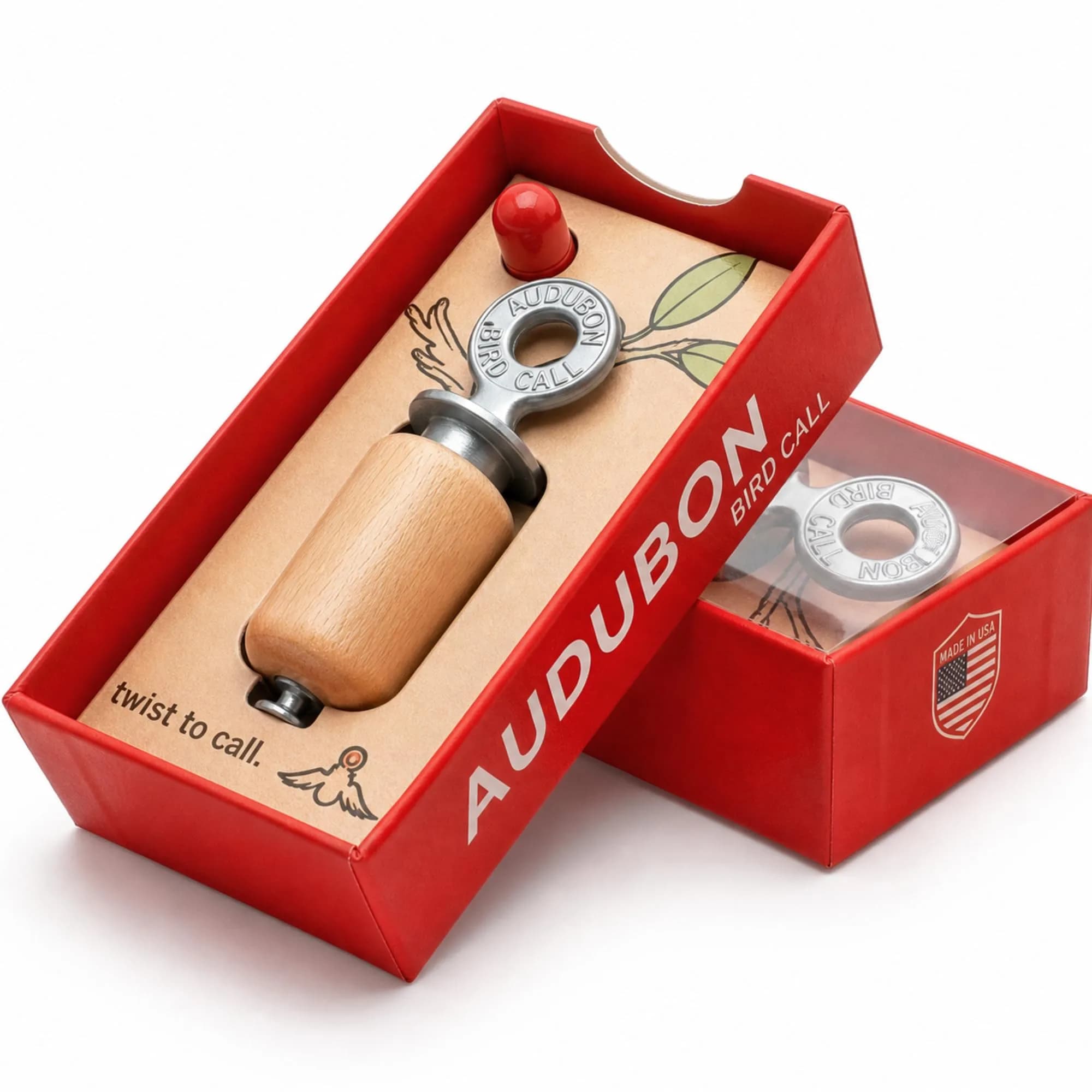 Audubon Bird Call - Natural Gift Pack | Authentic USA Import for Bird Watching — Natural Gift Pack