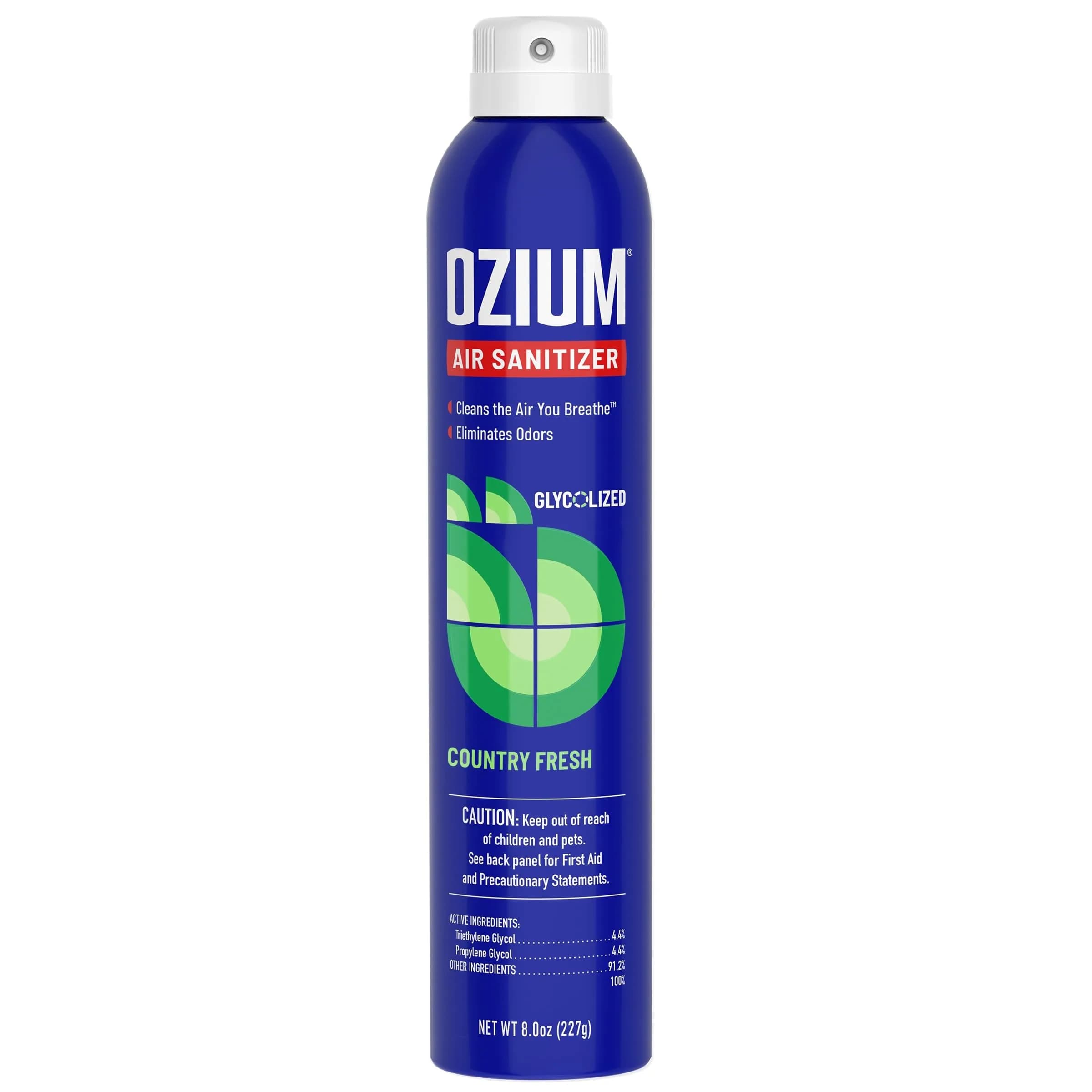 Ozium Air Sanitizer Spray - Country Fresh Scent, 8 Ounce (Pack of 1) | Eliminates Odors - main product image