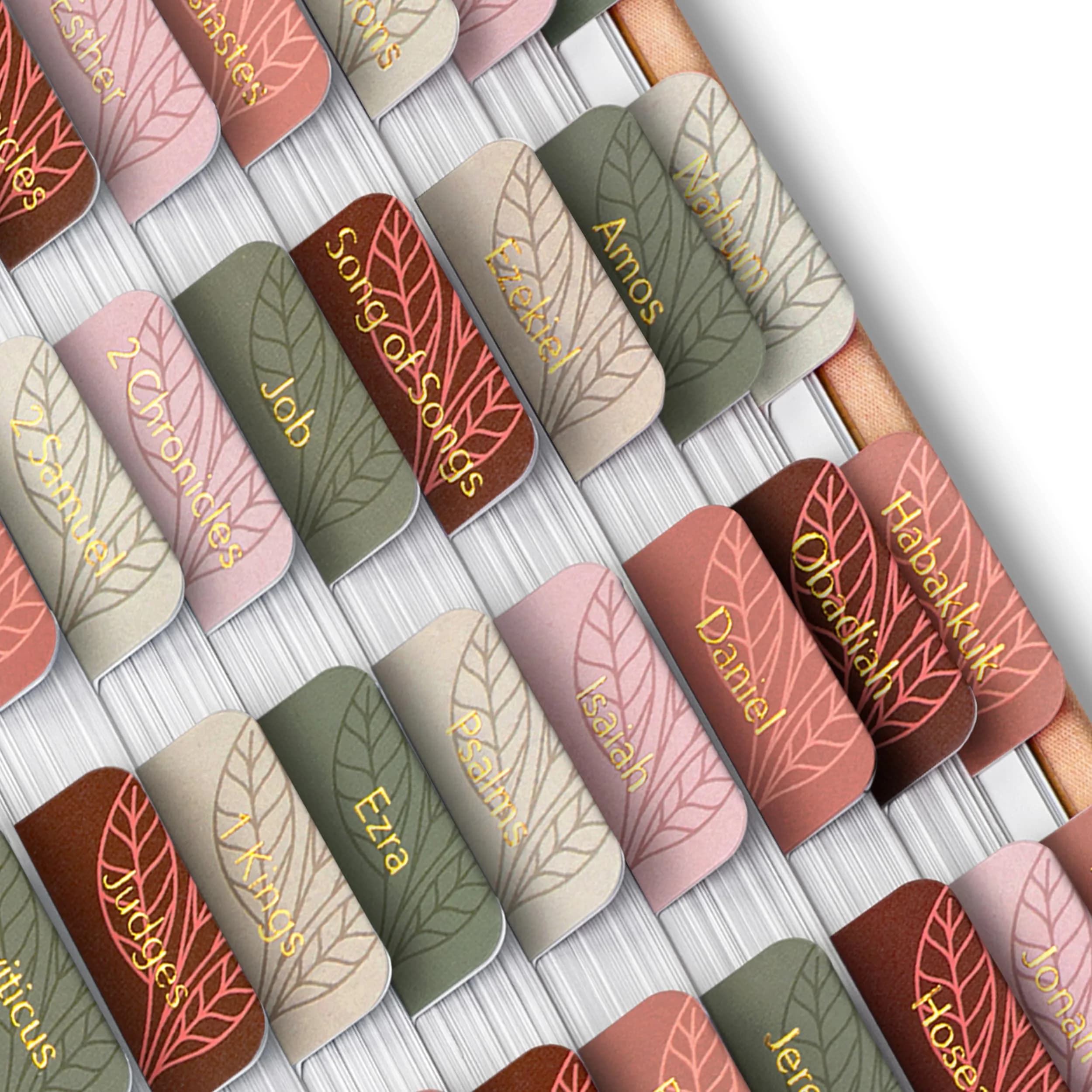 Mr. Pen Boho Theme Bible Tabs, Laminated, 72 Tabs | Bible Indexing for Students - main product image