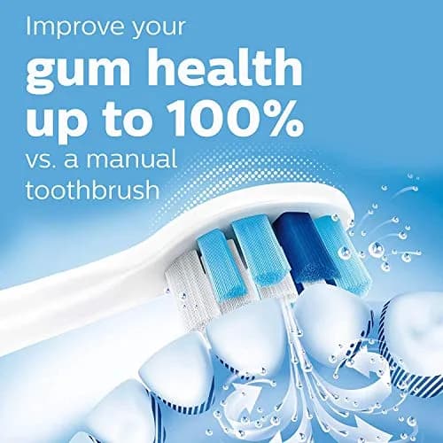 Philips Sonicare Cordless Power Flosser 3000 Mint & ProtectiveClean 5300 Electric Toothbrush | Healthier Gums & Cleaner Teeth thumbnail 6
