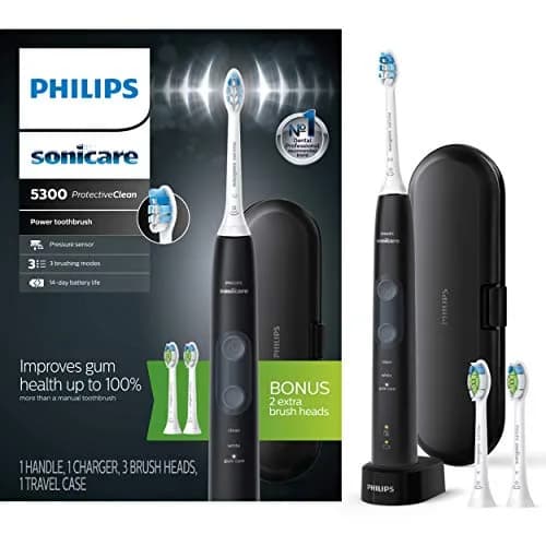 Philips Sonicare Cordless Power Flosser 3000 & ProtectiveClean 5300 Electric Toothbrush Set | 14-Day Battery Life & 3 Brushing Modes thumbnail 5