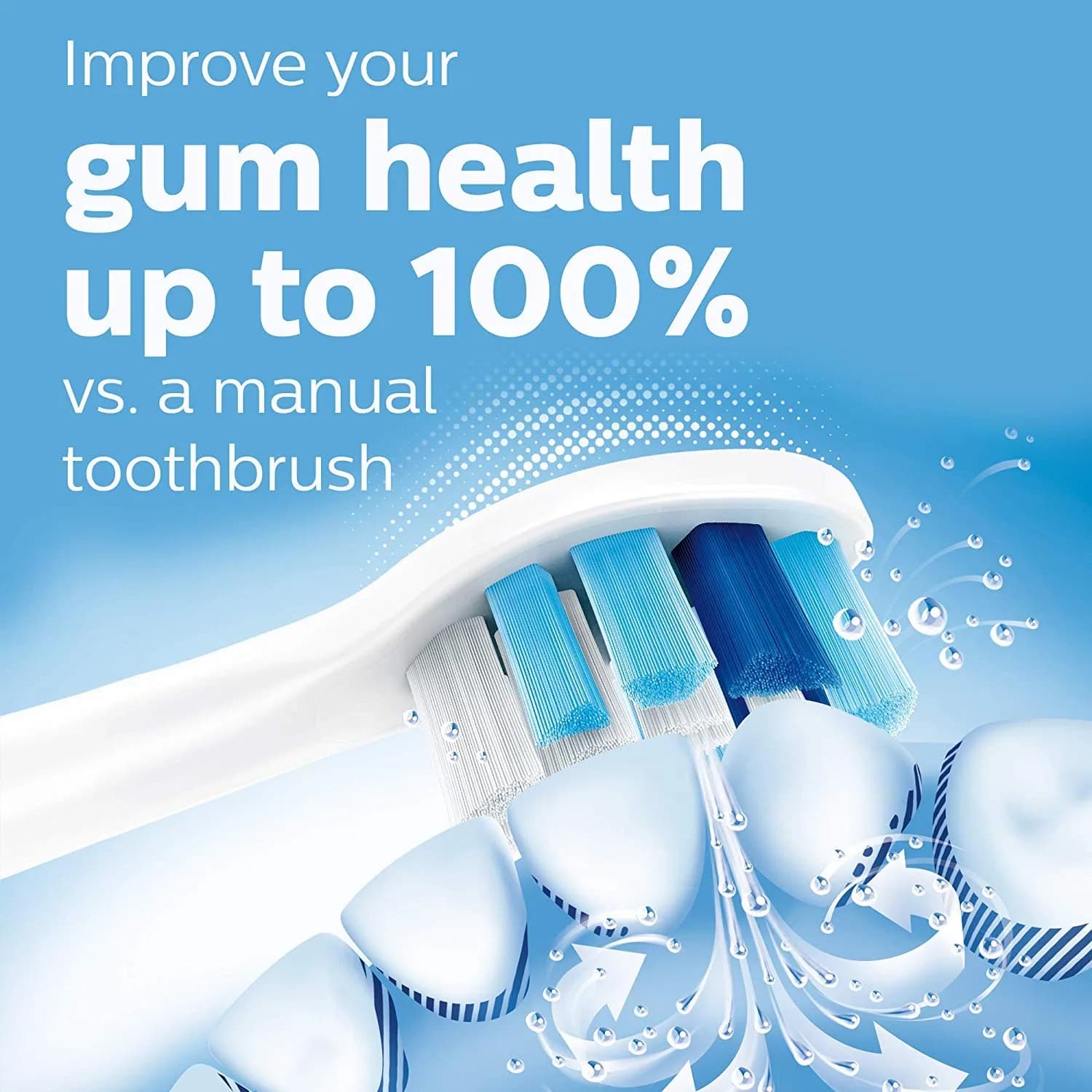 Philips Sonicare Cordless Power Flosser 3000 & ProtectiveClean 5300 Electric Toothbrush Set | 14-Day Battery Life & 3 Brushing Modes - view 6