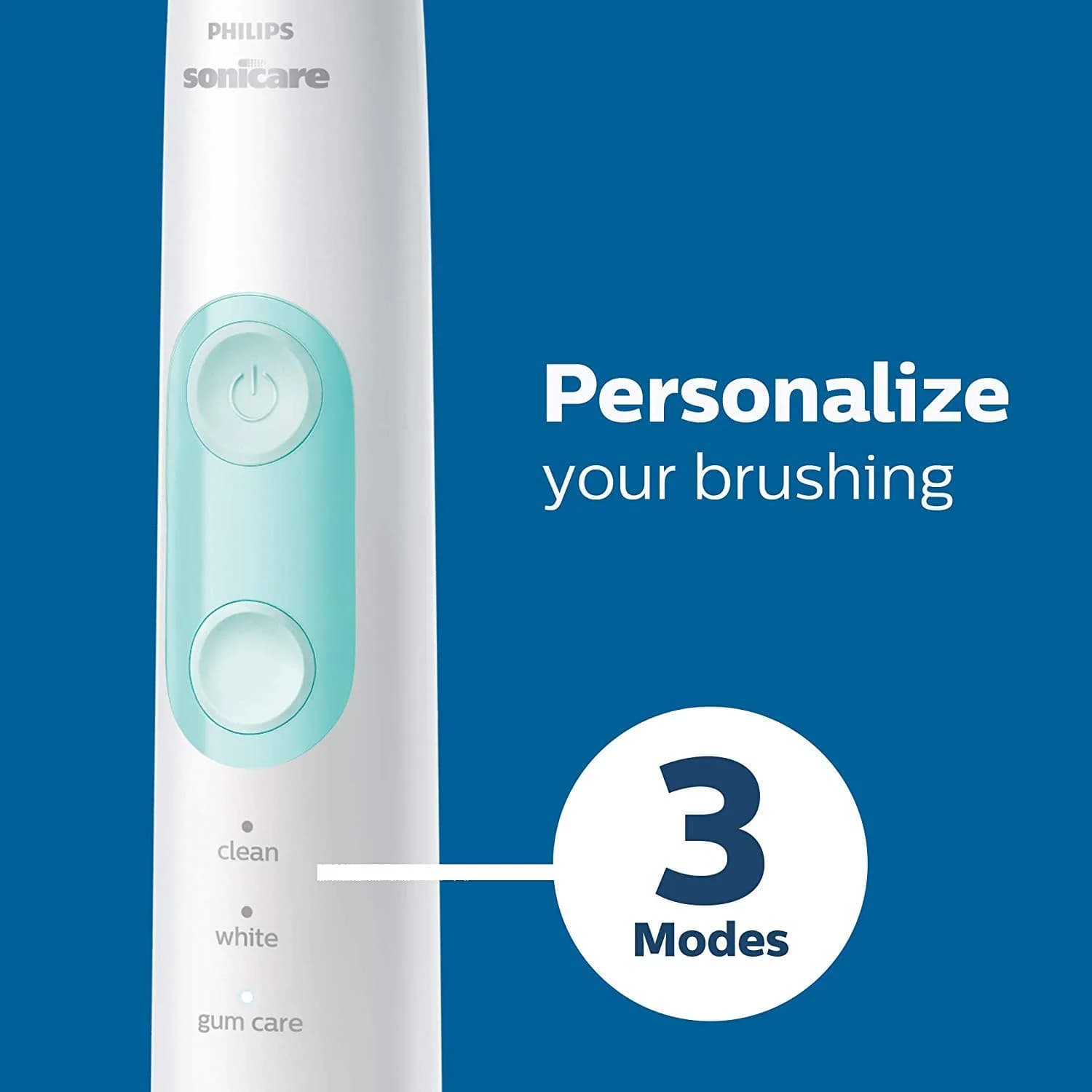Philips Sonicare Cordless Power Flosser 3000 & ProtectiveClean 5300 Electric Toothbrush Set | 14-Day Battery Life & 3 Brushing Modes - view 7