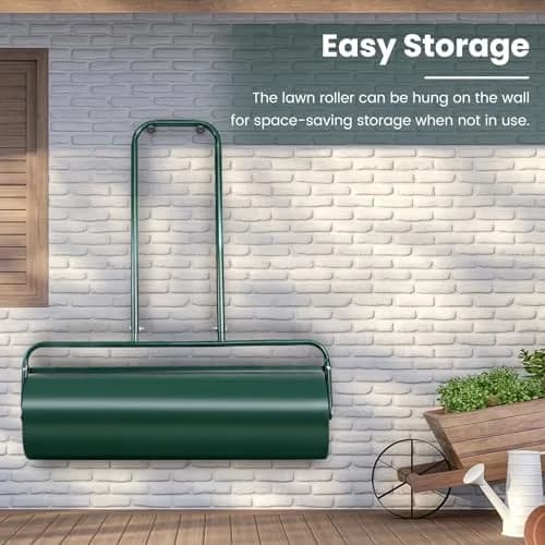 ARNOT Lawn Roller 12x36-Inch | Heavy-Duty Water/Sand Filled Garden Drum for Lawn & Yard thumbnail 3