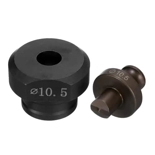 HARFINGTON Hydraulic Hole Punch Die 10.5mm | Precise Round Hole for Steel & Aluminum thumbnail 3