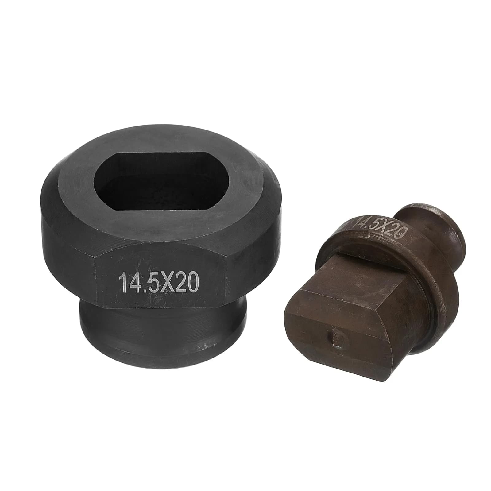 HARFINGTON Hydraulic Hole Punch Die 14.5 x 20mm Oval | Electric Hydraulic Punching Kit for MHP-20 JP-20 - view 3