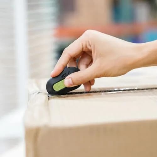 Slice Auto-Retractable Mini Box Cutter 2 Pack | Safe Ceramic Blade Lasts 11x Longer thumbnail 6
