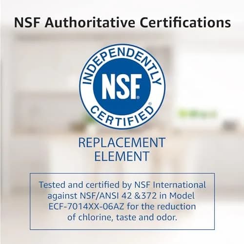 Overbest Pitcher Water Filter Replacement for Brita® Filters, 2 Pack | NSF Certified, Reduces Chlorine & Lead thumbnail 3