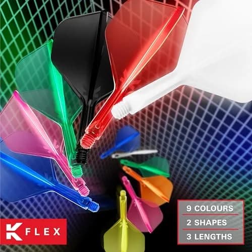 Target Darts K-Flex Integrated Dart Flights and Shafts No.2 | Professional Dart Accessories thumbnail 2