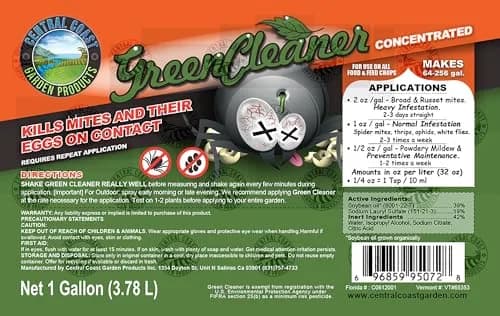 Green Cleaner Pesticide 2 oz Bottle | Organic, Safe for Daily Use, Quick-Drying (70-120 chars) thumbnail 5