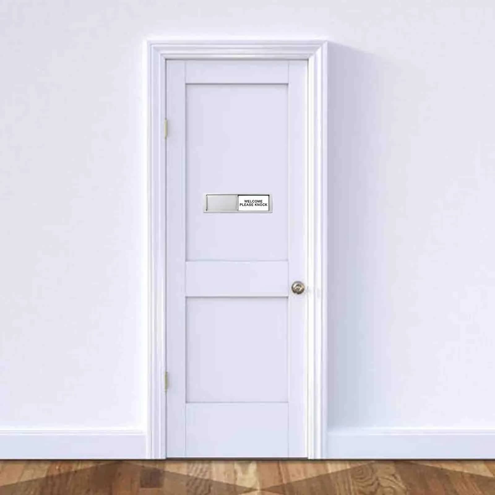 LoYinLo Do Not Disturb Sign 18cm x 5cm | Clear Privacy Indicator for Offices and Homes - view 6