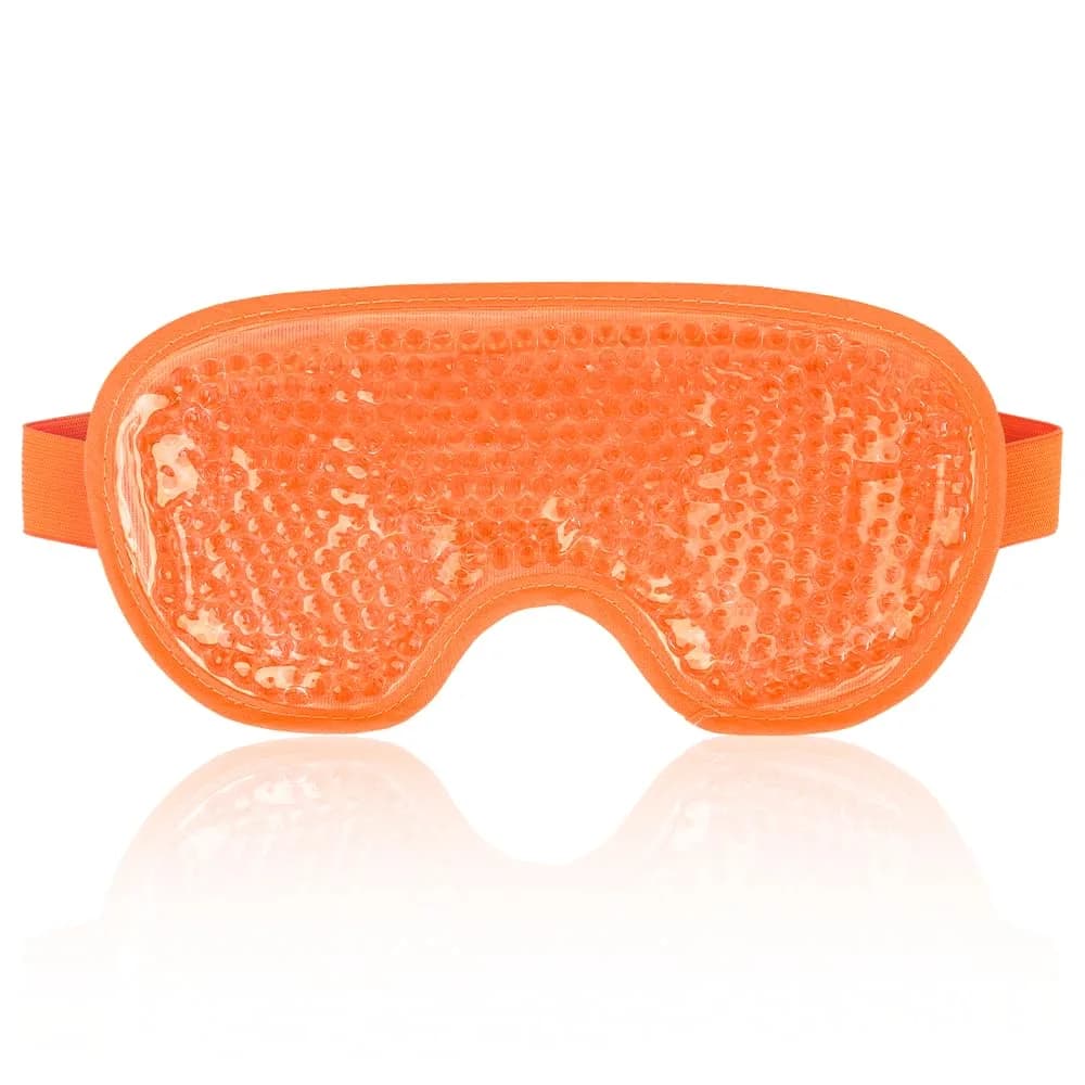 NEWGO Orange Cooling Eye Mask for After Surgery - Single Pack for Soothing Relief - main product image