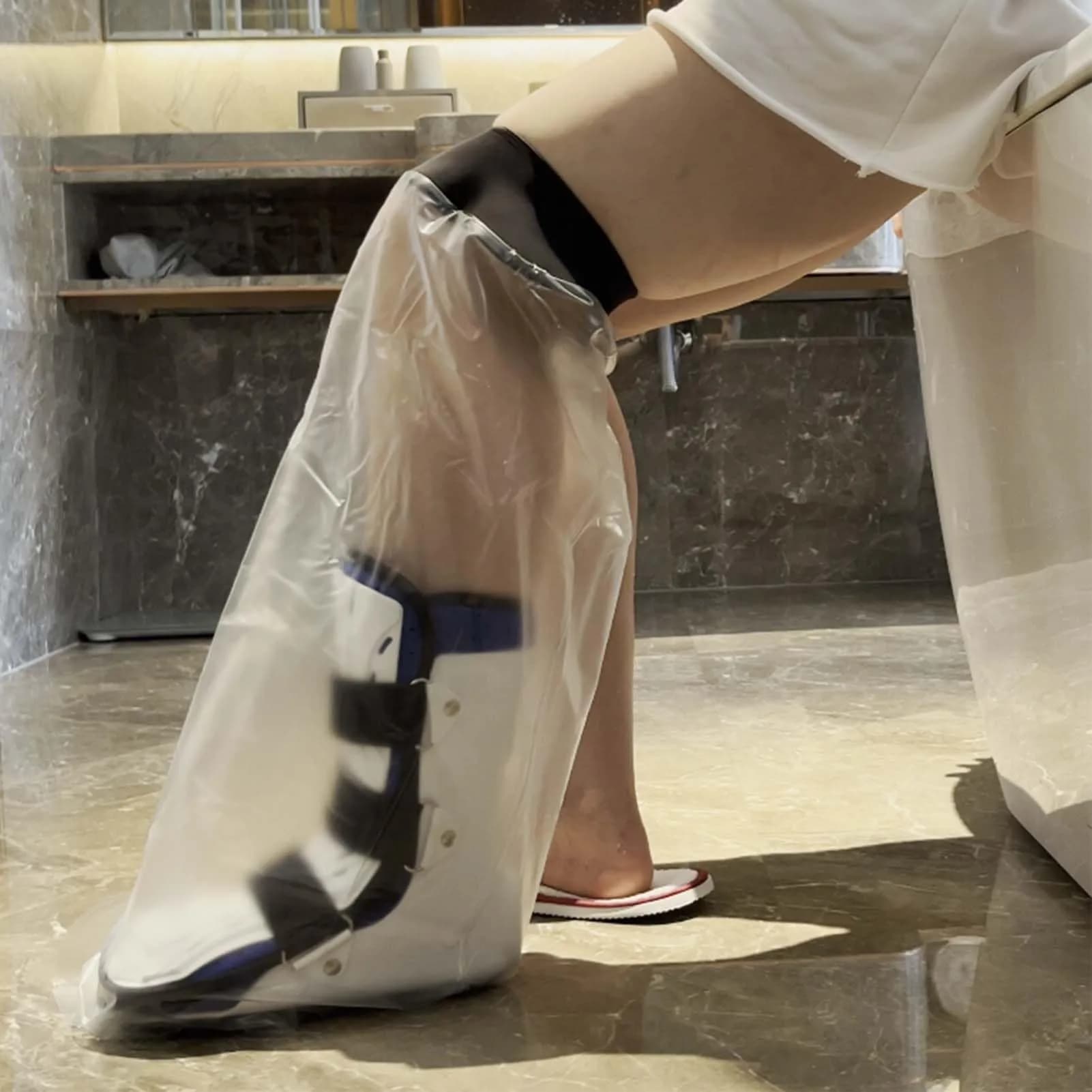 CIVJET Waterproof Leg Cast Cover for Showering, Opening Diameter 7.9" (200mm) | FDA Approved Professional Healthcare - main product image