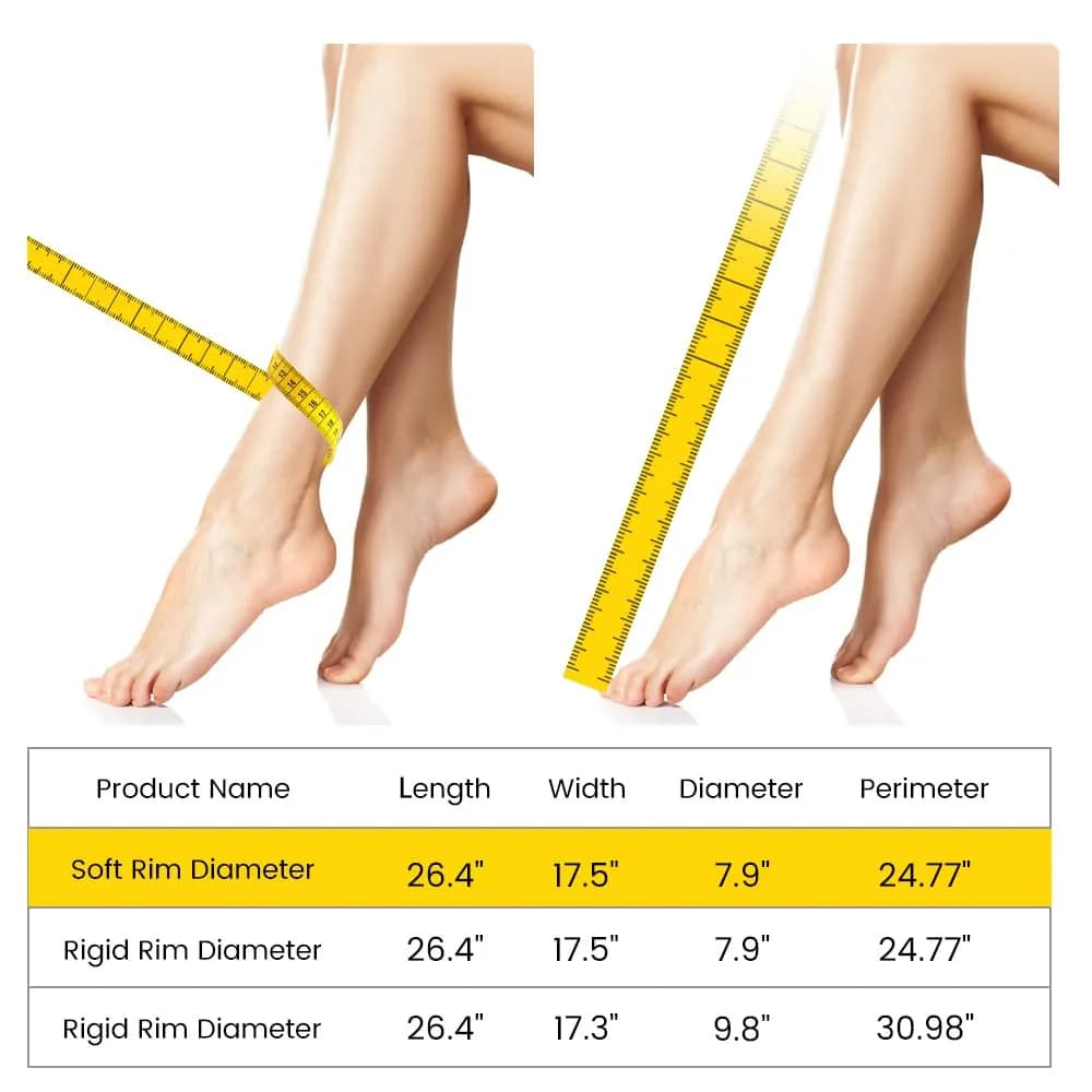 CIVJET Waterproof Leg Cast Cover for Showering, Opening Diameter 7.9" (200mm) | FDA Approved Professional Healthcare - view 5