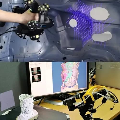 LEDGM 800 pcs 6mm Tracking Dots Reference Point Markers | For 3D Scanning & 3D Scanners thumbnail 4