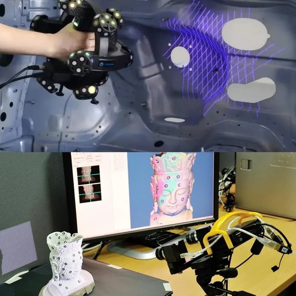 LEDGM 800 pcs 6mm Tracking Dots Reference Point Markers | For 3D Scanning & 3D Scanners - view 4