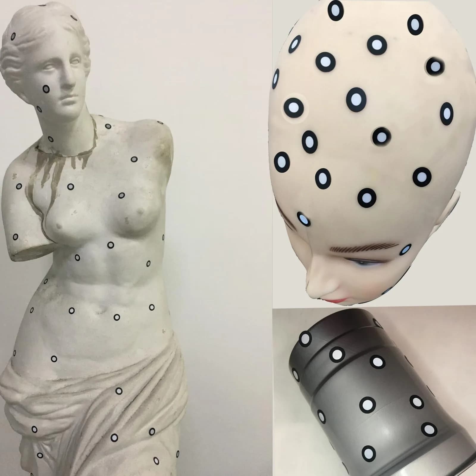 LEDGM 800 pcs 6mm Tracking Dots Reference Point Markers | For 3D Scanning & 3D Scanners - view 7