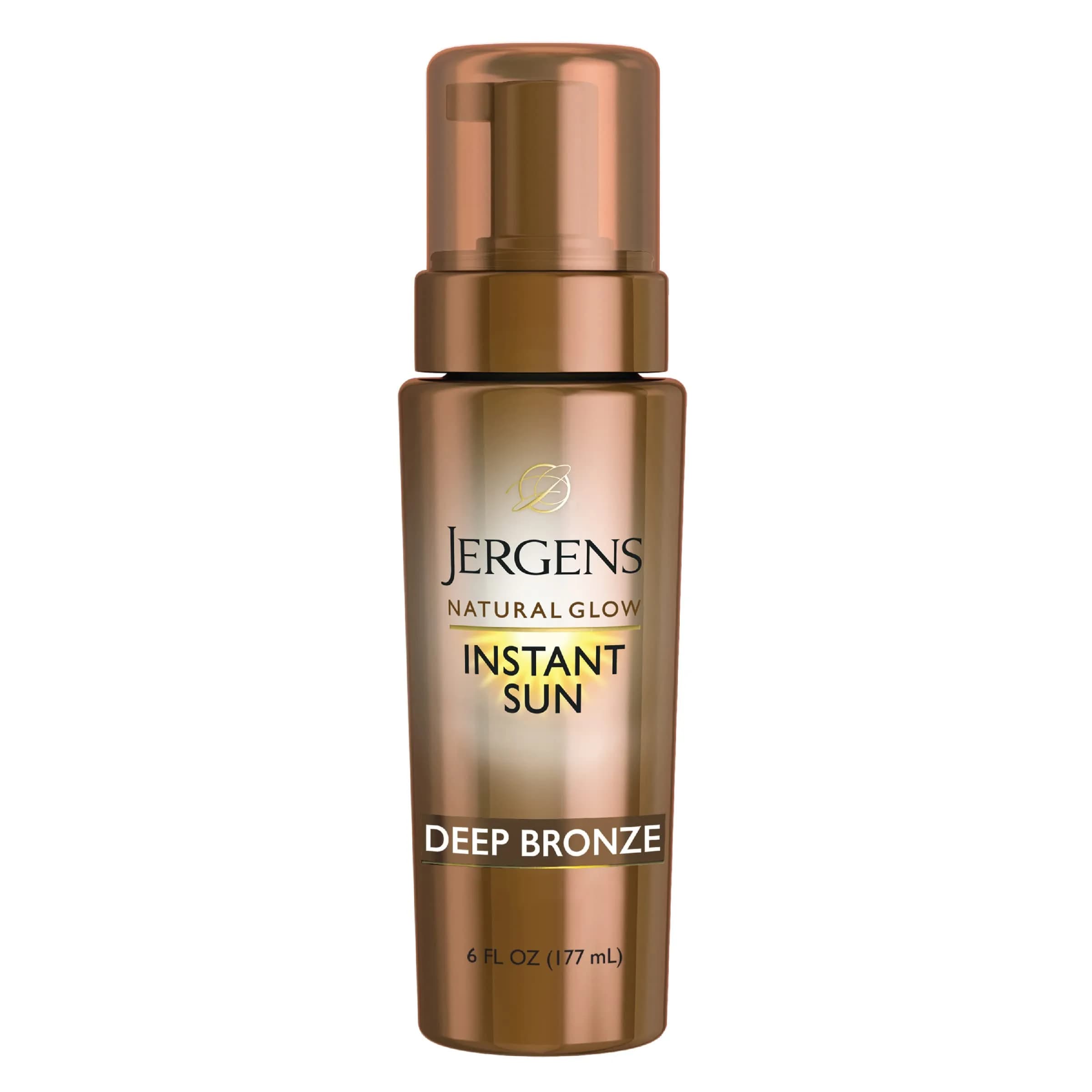 Jergens Natural Glow In Shower Lotion & Instant Sun Body Mousse, Medium to Deep Skin Tone, 7.5 Fl Oz + 6 Oz | Streak-Free Fake Tan - view 5