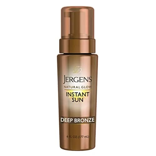 Jergens Natural Glow In Shower Lotion & Instant Sun Body Mousse, Medium to Deep Skin Tone, 7.5 Fl Oz + 6 Oz | Streak-Free Fake Tan thumbnail 5