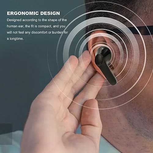 Yunir Translator Earbuds Bluetooth 74 Languages 70 Accents Real Time Simultaneous Translation with Charging Case | Black thumbnail 4