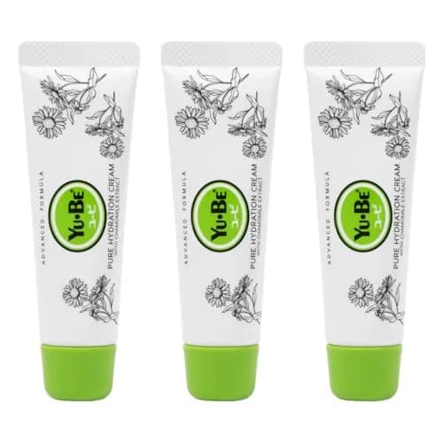 Yu-Be Advanced Formula Pure Hydration Cream Trio 1oz | Fragrance-Free Sensitive Skin Moisturizer thumbnail 1