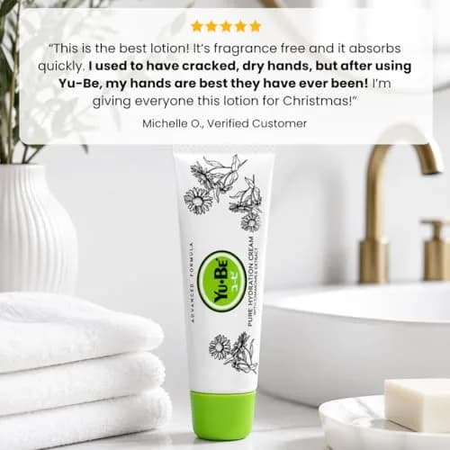 Yu-Be Advanced Formula Pure Hydration Cream Trio 1oz | Fragrance-Free Sensitive Skin Moisturizer thumbnail 7