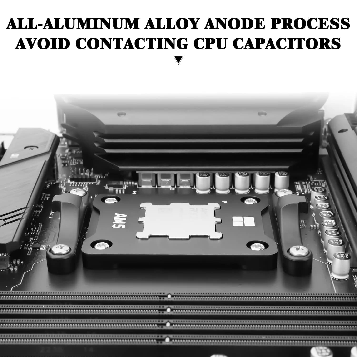 Thermalright ASF Black V2 AM5 CPU Holder | Corrective Anti-Bending Fixing Frame for AMD AM5 Socket - view 5