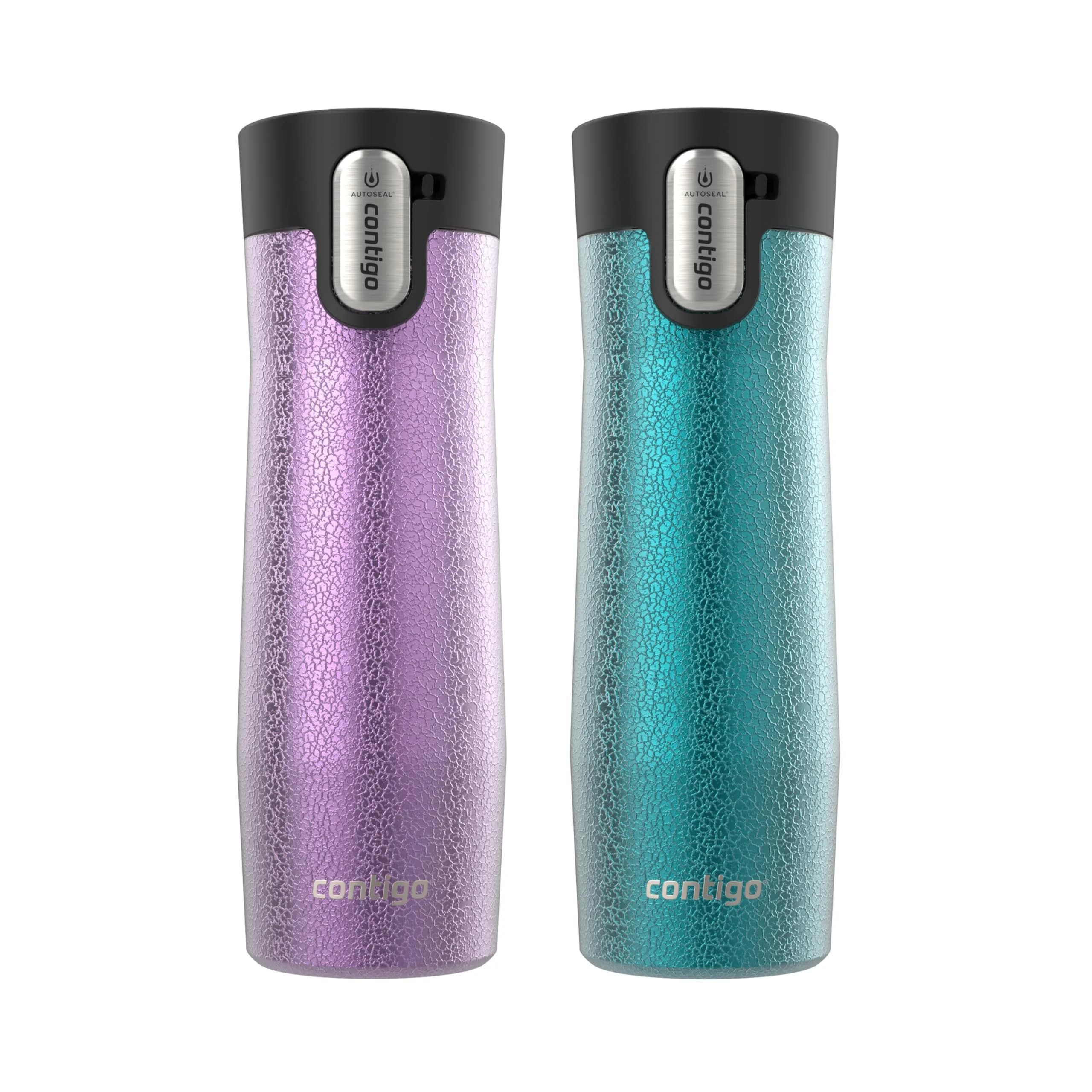 Contigo AUTOSEAL West Loop 20oz Vacuum-Insulated Stainless Steel Travel Mug, 2-Pack | Leakproof & Temperature Retention — 20 oz