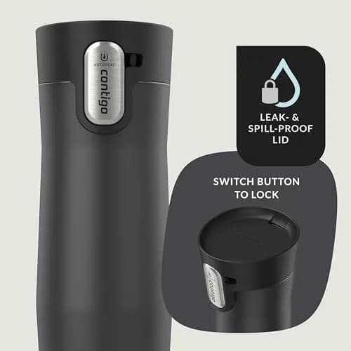 Contigo West Loop 3.0 Stainless Steel Travel Mug, 16oz | Leakproof, Hot & Cold 11/24h thumbnail 6