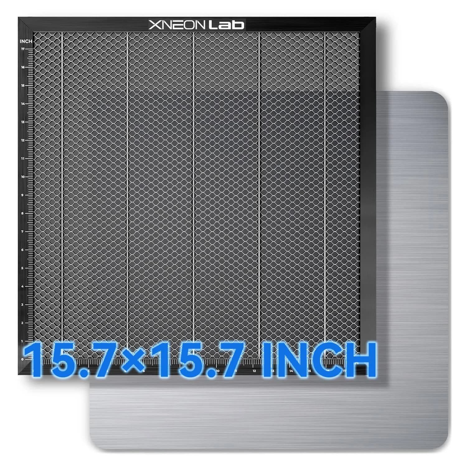 XNEONLab Honeycomb Laser Bed 400x400mm (15.75x15.75in) | Aluminum Panel for Laser Engravers — 400 × 400 MM