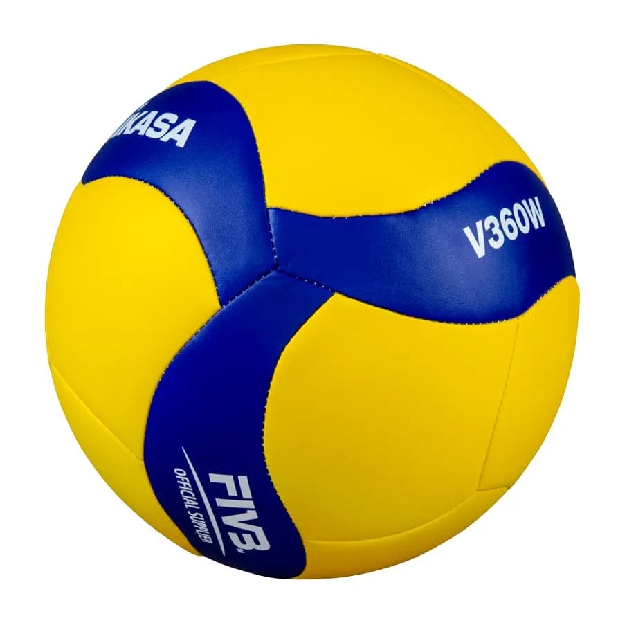 Mikasa V360W Indoor Volleyball Size 5 | Soft PU Leather for Youth Practice & Match Play thumbnail 1