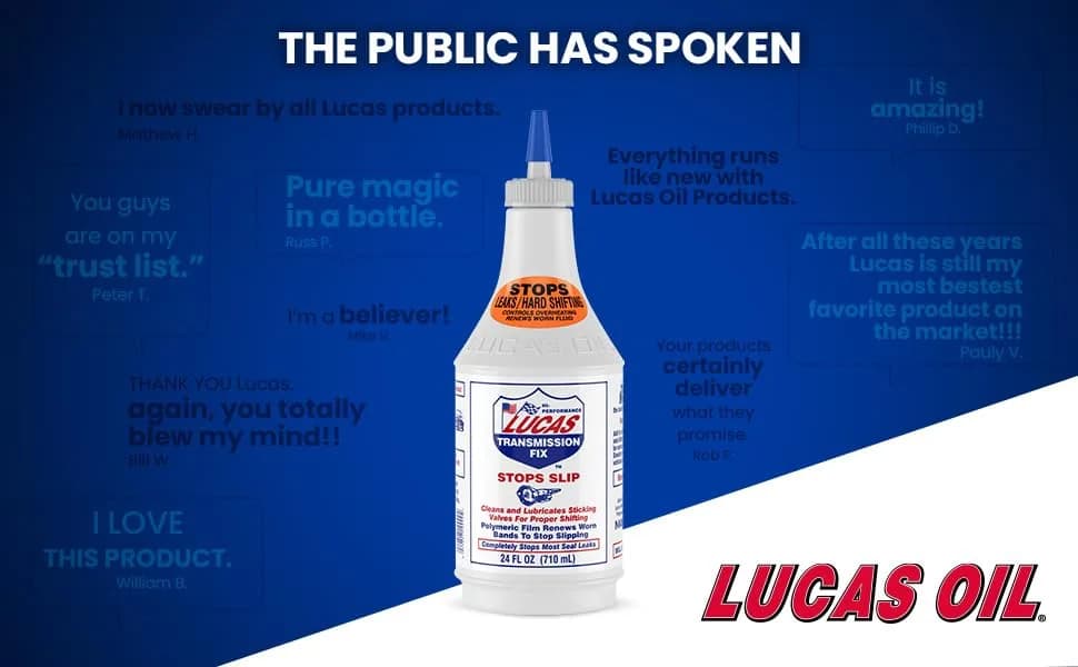Lucas Oil Transmission Fix 1.44L (48 Fl Oz) Pack of 2 | Stops Slips & Leaks - view 5