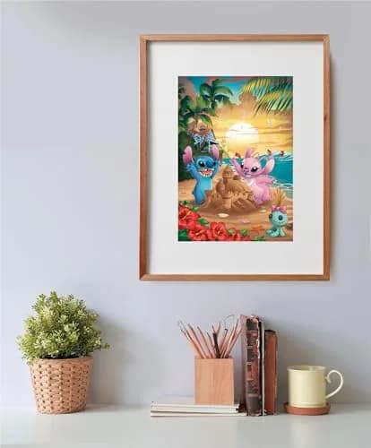 Clementoni Disney Stitch Puzzle 500 Pieces | Adult Jigsaw Puzzle with Poster, Made in Italy thumbnail 7