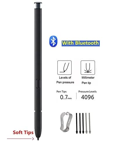 Misde Peng S23 Ultra Stylus Pen (Green) Bluetooth Replacement for Samsung Galaxy S23 Ultra 5G | Touch & Remote thumbnail 3