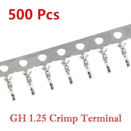 Teansic JST GH 1.25mm Connector Kit, 580 PCS | 2-10 Pin Housing & Terminals thumbnail 6