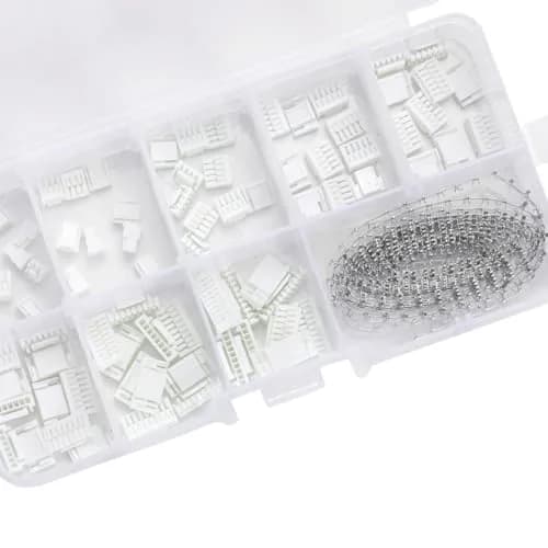 Teansic JST GH 1.25mm Connector Kit, 580 PCS | 2-10 Pin Housing & Terminals thumbnail 7