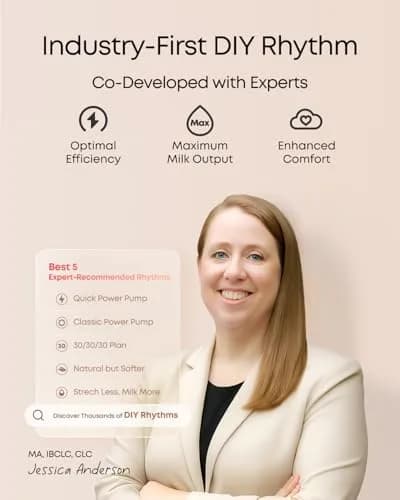 eufy Security Heated Wearable Breast Pump S1 with HeatFlow Technology | 300 mmHg Suction, 46 dB Quiet, BPA-Free thumbnail 3