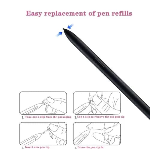 HQB-STAR Replacement S Pen for Samsung Galaxy Tab S9 FE S9 FE Plus Stylus Pen + 5 Tips | Mint thumbnail 7