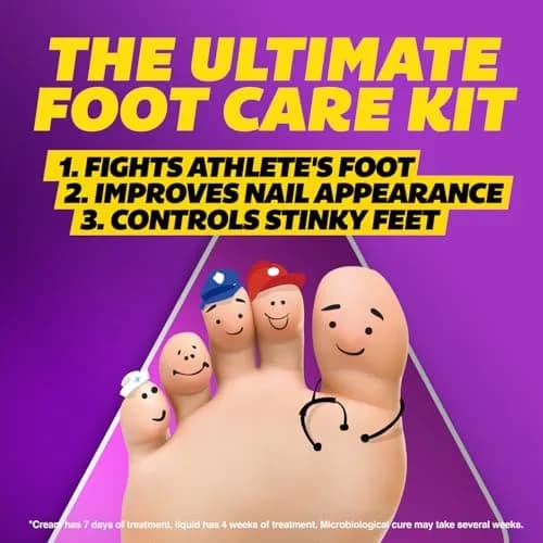 Silka Emergency Foot Care Kit, 3 Count | Fast Relief for Athlete's Foot & Ringworm thumbnail 2