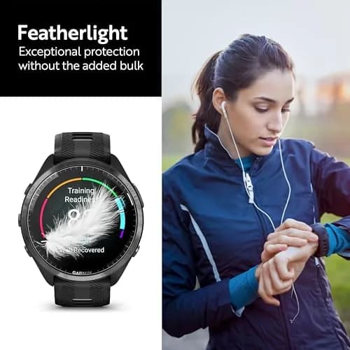 ArmorSuit 6 Pack Garmin Forerunner 965 (47mm) Screen Protector MilitaryShield HD Clear TPU Film thumbnail 4