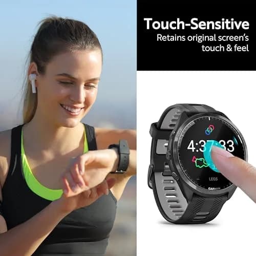 ArmorSuit 6 Pack Garmin Forerunner 965 (47mm) Screen Protector MilitaryShield HD Clear TPU Film thumbnail 2