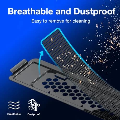 GRAUGEAR Black Metal Heat Dissipation Cover for PS5 Pro/Slim M.2 SSD Expansion Slot | Cooling and Dust Proof (15g) thumbnail 7