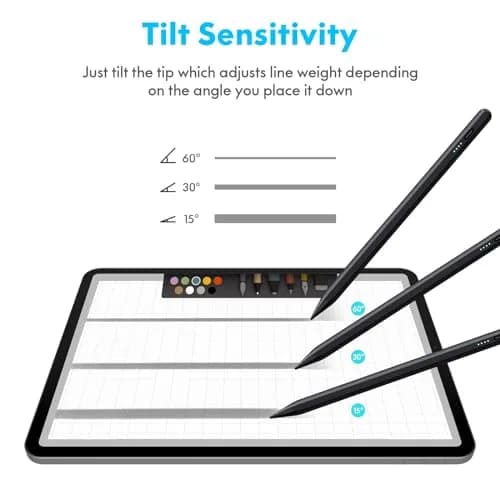 Cisteen Stylus Pen for iPad 2018-2026 | Precise, Fast Charge & Tilt Sensor thumbnail 4