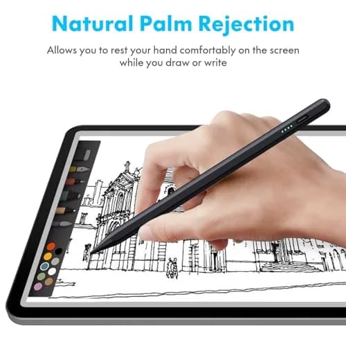 Cisteen Stylus Pen for iPad 2018-2026 | Precise, Fast Charge & Tilt Sensor thumbnail 5