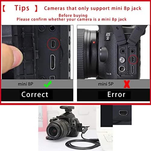 YCWZZH 2 Pack USB Camera Data Cord for Fujifilm & More | Fast Data Transfer & Charging thumbnail 3