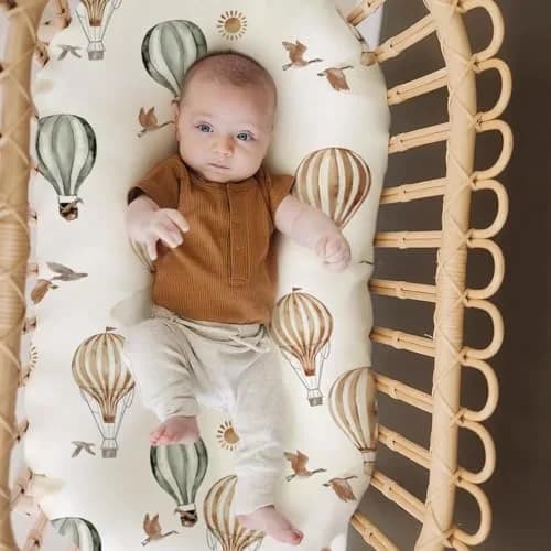 GRSSDER Fitted Bassinet Sheet Set 2 Pack | Ultra Soft Jersey Knit, Universal Fit, Snug & Breathable (70-120 chars) thumbnail 5