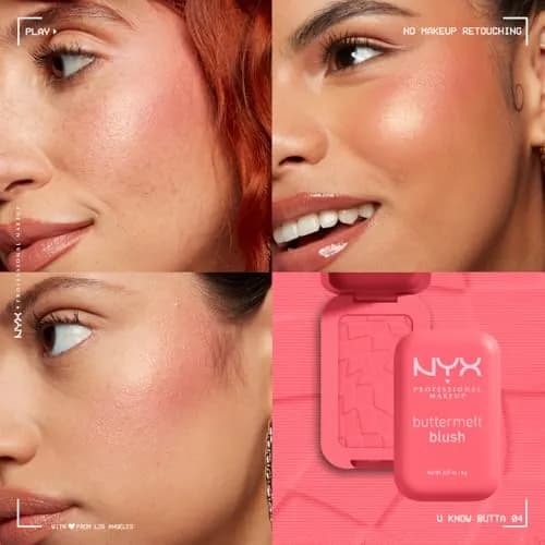 NYX PROFESSIONAL MAKEUP Buttermelt Powder Blush, U Know Butta Shade | 5g (0.17 oz) thumbnail 6